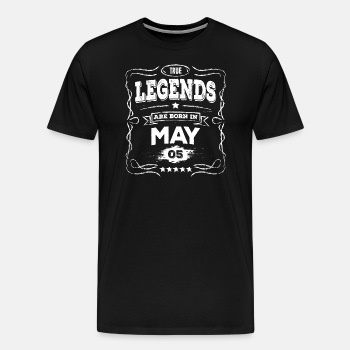 True legends are born in May - Premium T-shirt for men