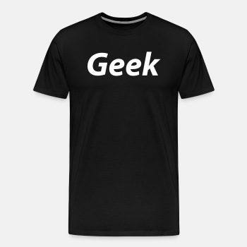 Geek - Premium T-skjorte for menn