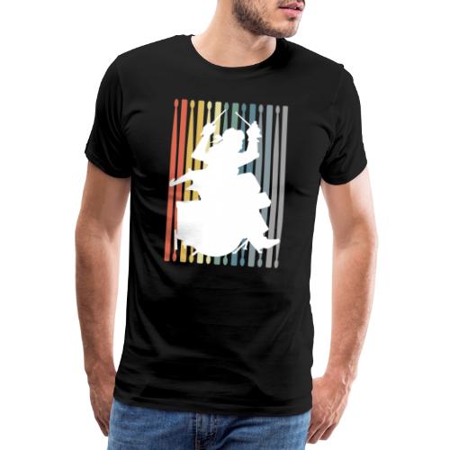 Drummer Sticks - Männer Premium T-Shirt