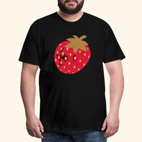 Erdbeere - Männer Premium T-Shirt