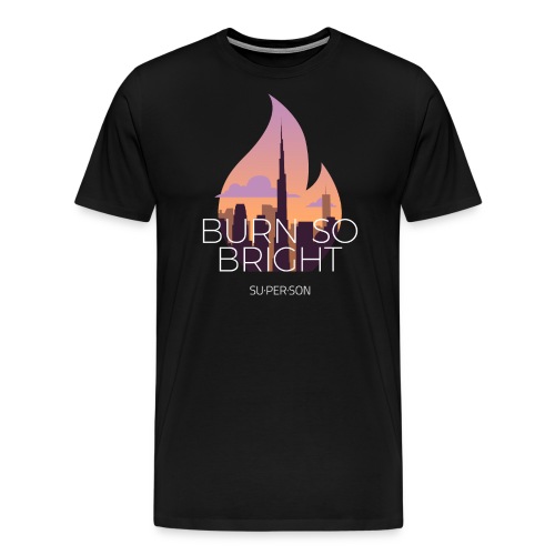 Burn So Bright - Herre premium T-shirt