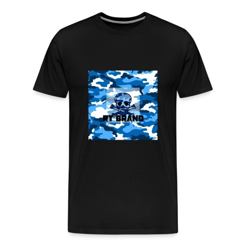 RT BRAND camo - Mannen Premium T-shirt