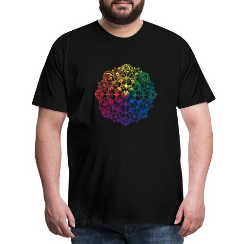 Flower Mandala - Männer Premium T-Shirt