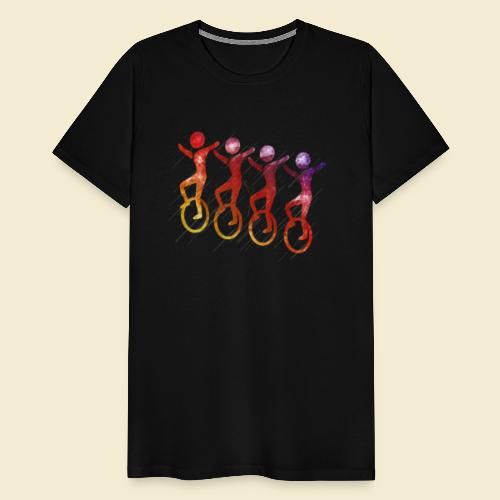 Einrad | 4er Einrad - Männer Premium T-Shirt