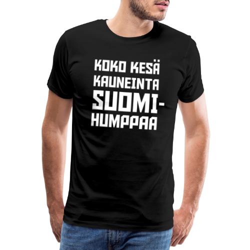 Koko kesä kauneinta suomihumppaa - Miesten premium t-paita