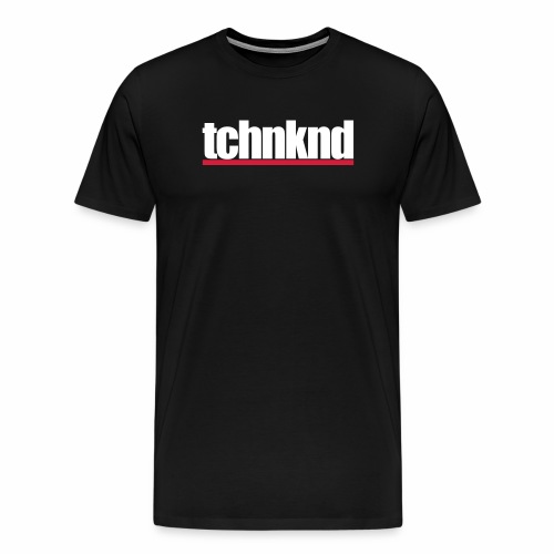tchnknd minimal Technokind hard Rave Festivals DJs - Männer Premium T-Shirt