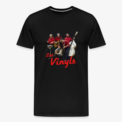 Les Vinyls - Photo Couleur - T-shirt Premium Homme