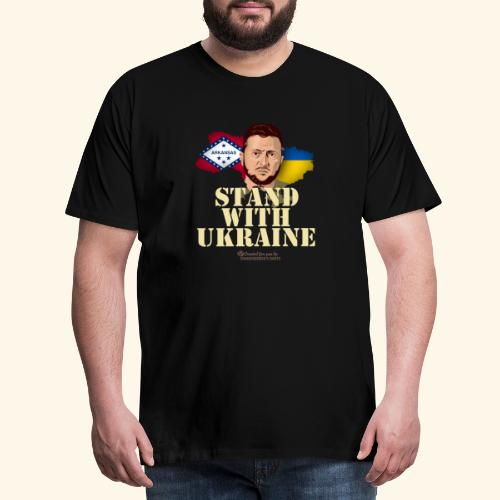 Ukraine Arkansas Selenskyj - Männer Premium T-Shirt