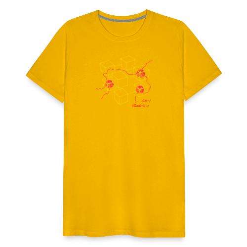 Connection Machine CM-1 Feynman t-shirt logo - Men's Premium T-Shirt