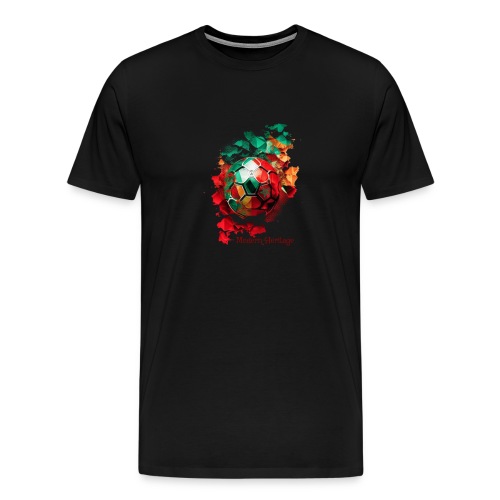 ballon football maroc - T-shirt Premium Homme
