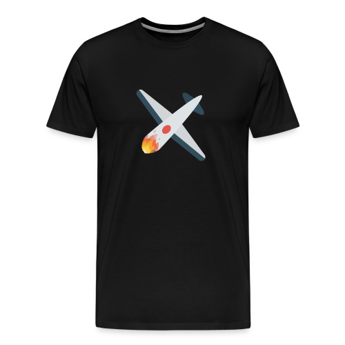 Falling Plane - Men's Premium T-Shirt