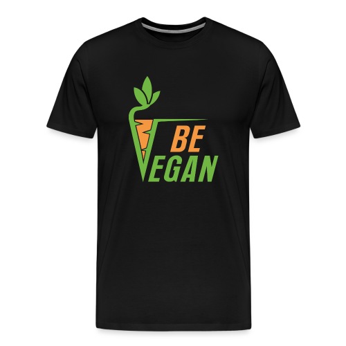 Be Vegan Karotte - Männer Premium T-Shirt