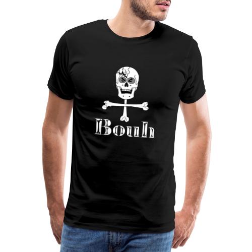 Crâne et croix d'os … Halloween fais moi peur FS - T-shirt Premium Homme