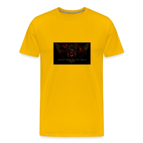 aztech music by minimaltango art 21092012 jpg - Men's Premium T-Shirt