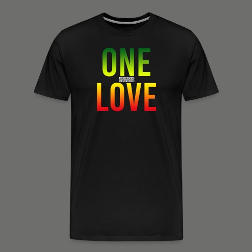 ONE LOVE by UNDERGROUND - Männer Premium T-Shirt