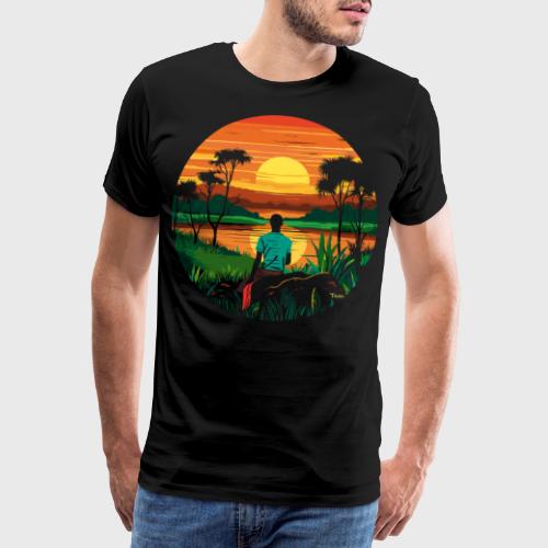 Voyage Afrique - T-shirt Premium Homme