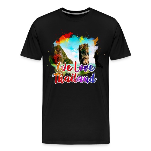 Thailand Urlaub Phuket Beach - Männer Premium T-Shirt