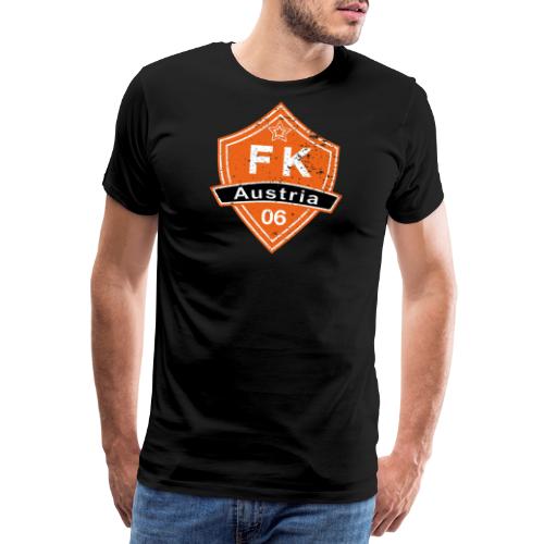 Logo.meliert.orange - Männer Premium T-Shirt