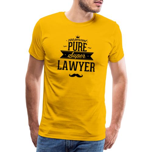 100 Prozent super Anwalt - Männer Premium T-Shirt