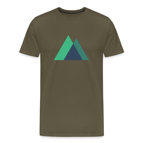 Mountain Logo - Men's Premium T-Shirt