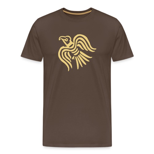 Rabe im Flug - wikingerzeitliche Darstellung - Männer Premium T-Shirt