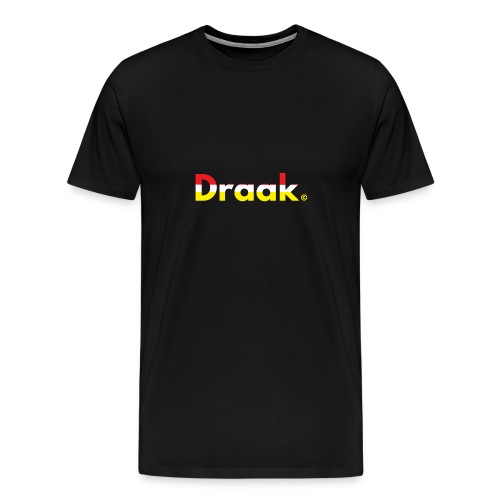 Draak Transparant Design - Mannen Premium T-shirt