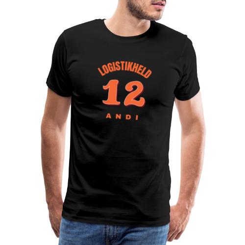 LOGISTIKHELD 12 ANDI - Männer Premium T-Shirt