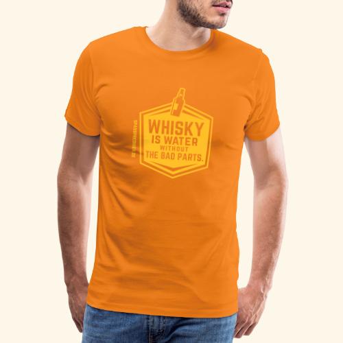 Whisky is water - Männer Premium T-Shirt