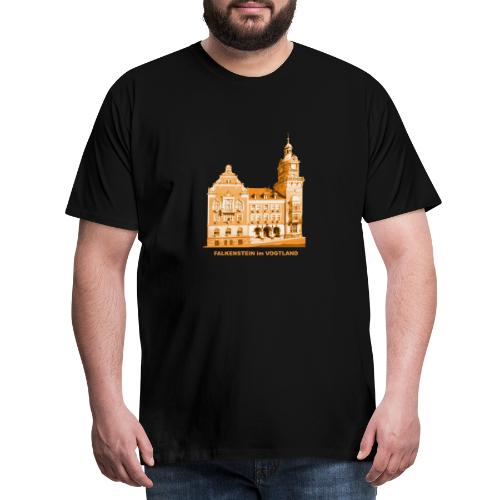 Falkenstein Rathaus Vogtland Sachsen - Männer Premium T-Shirt