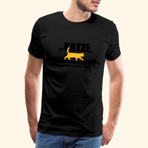 hungrige_katze - Männer Premium T-Shirt