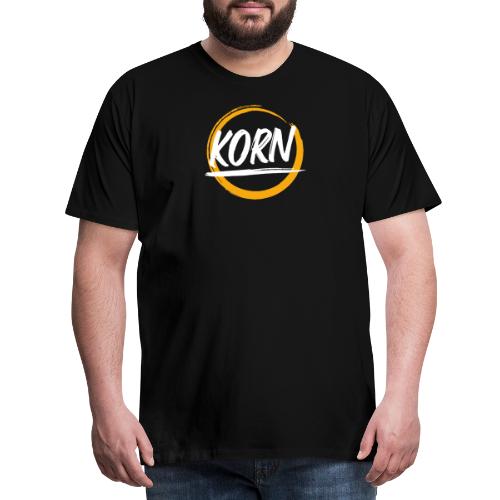 Korn Circle Brush - Männer Premium T-Shirt