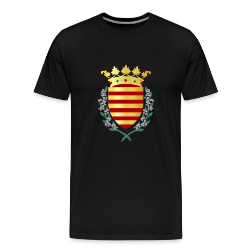 Wapenschild Borgloon - Mannen Premium T-shirt