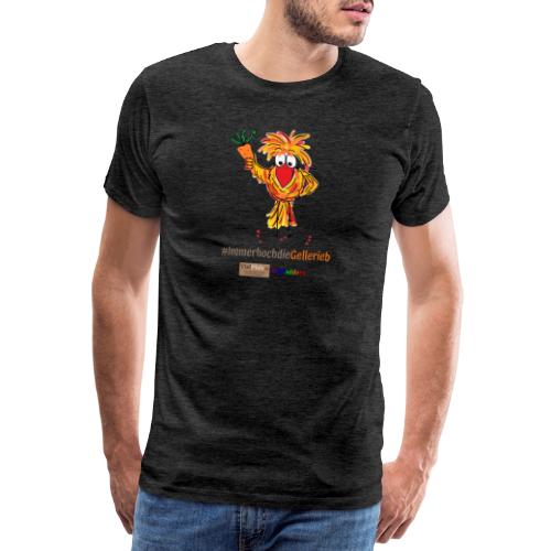 #immerhochdieGellerieb mit Logo - Männer Premium T-Shirt
