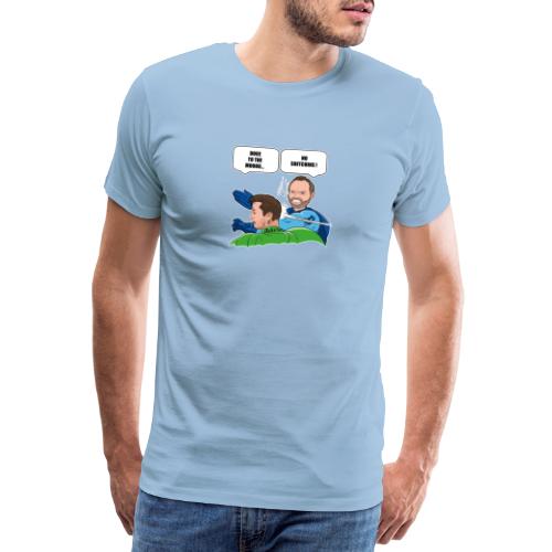 SwissCryptoJay meme Shitcoins - Männer Premium T-Shirt