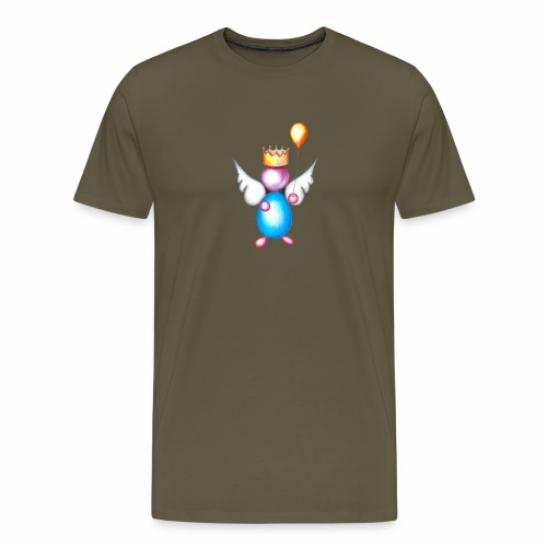 Mettalic Angel geluk - Mannen Premium T-shirt
