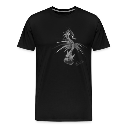 Guitardragon 3 - Männer Premium T-Shirt