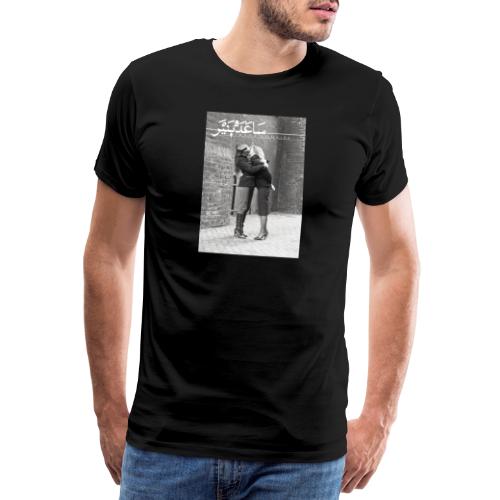 Poster Saada Bonaire - the kiss - Rechteck W - Männer Premium T-Shirt