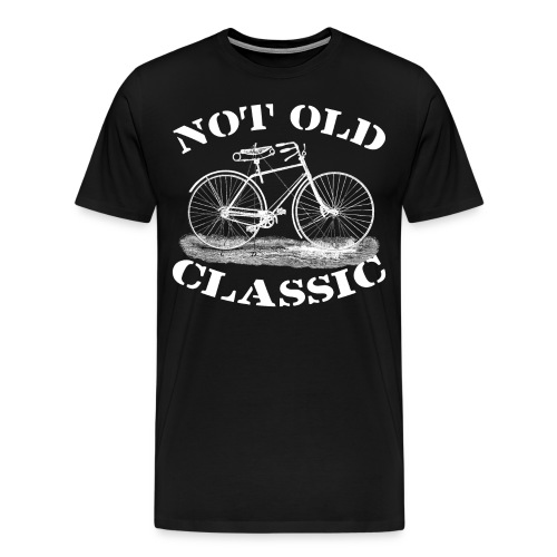 Ei vanha vaan klassinen - Miesten premium t-paita