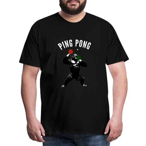 PING PONG - Jeux de Mots - Francois Ville - T-shirt Premium Homme