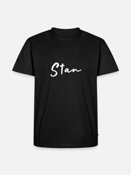 Stan - Men's Premium Organic T-Shirt - black