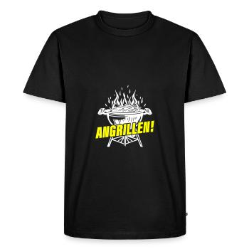 Barbecue Grill Grill - T-shirt Premium bio Homme - noir - Devant - Nico (187cm)