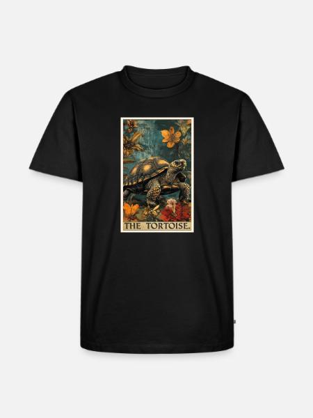 Tortoises Tortoise - Men's Premium Organic T-Shirt - black