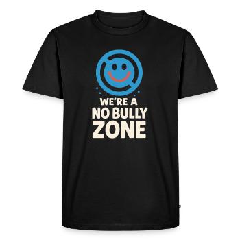 Sympathie anti-harcèlement, Lève-toi - T-shirt Premium bio Homme - noir - Devant - Nico (187cm)