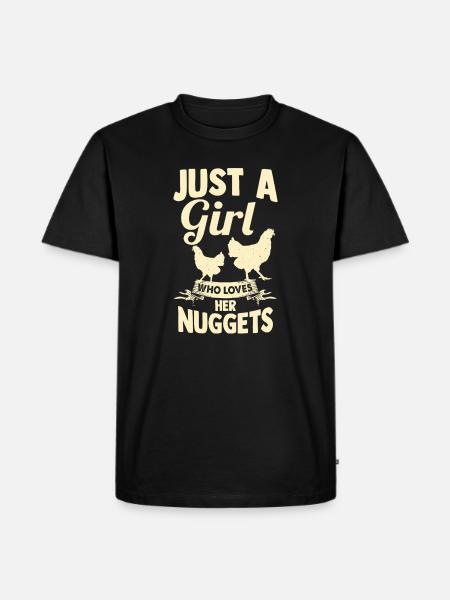 Farmer Rooster Flock Poultry Chicken - Männer Premium Bio T-Shirt - Schwarz