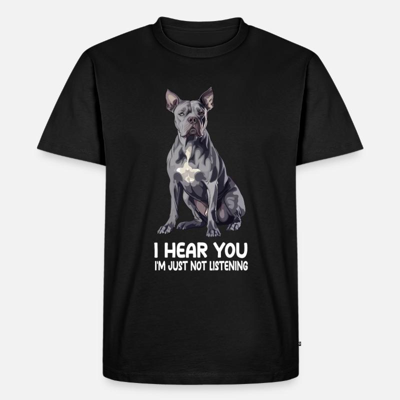 Cane Corso - Männer Premium Bio T-Shirt - Schwarz