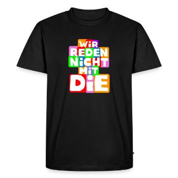 Diva Arrogance Dire Dictons Drôle Cadeau - T-shirt Premium bio Homme - noir - Devant - Nico (187cm)