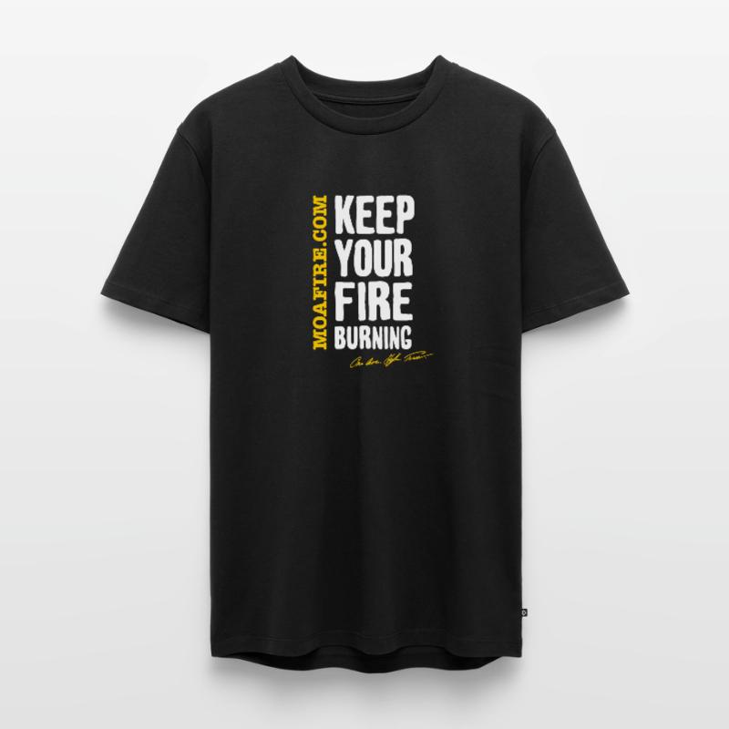 MOA FIRE - Keep your fire burning Männer Premium Bio T-Shirt