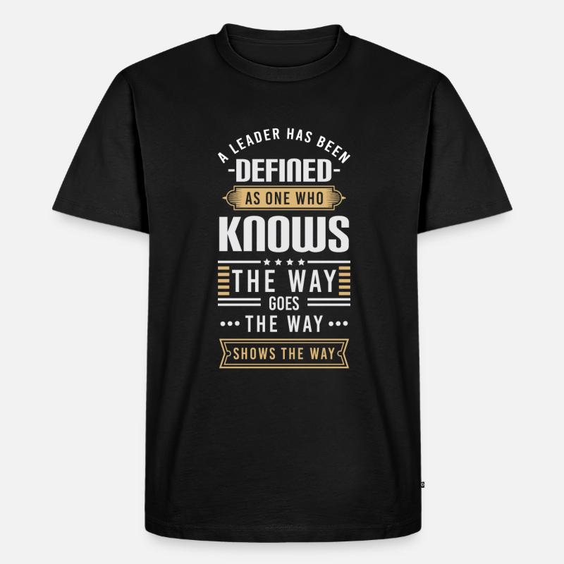 Work Profession Team - Men's Premium Organic T-Shirt - black