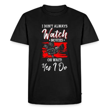 Cinema Movie Quotes Action Movie Fan - Men's Premium Organic T-Shirt - black - Front - Nico (187cm)