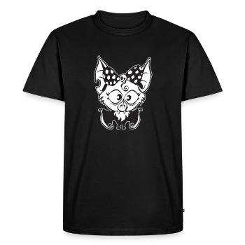 Baby bat - Men's Premium Organic T-Shirt - black - Front - Nico (187cm)